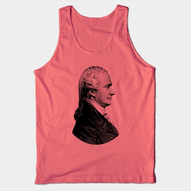 Alexander Hamilton Portrait Tank Top by warishellstore